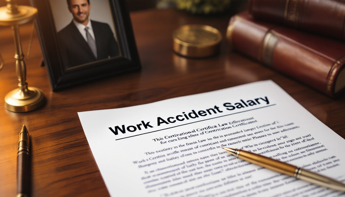 Les implications légales de l'attestation de salaire accident de travail